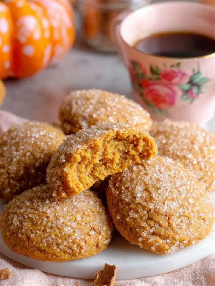 Healthy Pumpkin Cookies with Almond Butter
