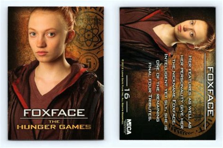 Here's What Foxface From The Hunger Games Looks Like Now