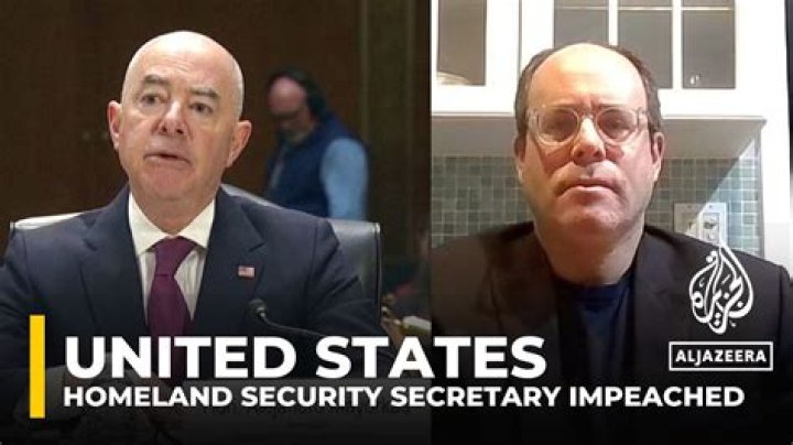 House impeaches Homeland Security Secretary Alejandro Mayorkas