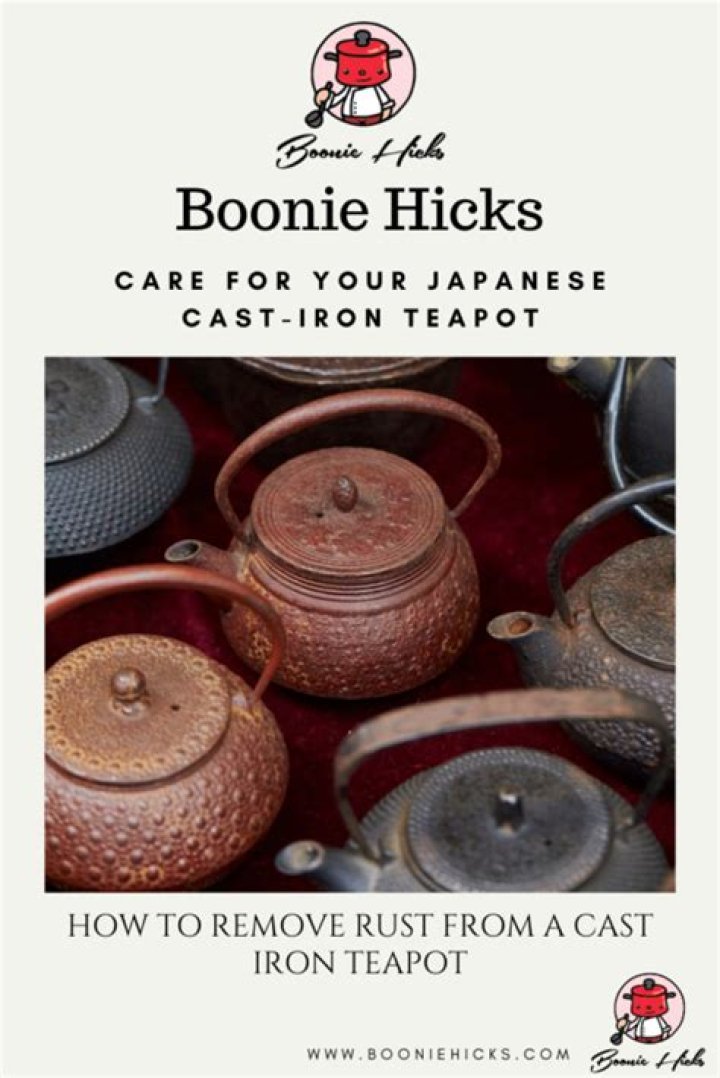 How do I identify a cast iron teapot?