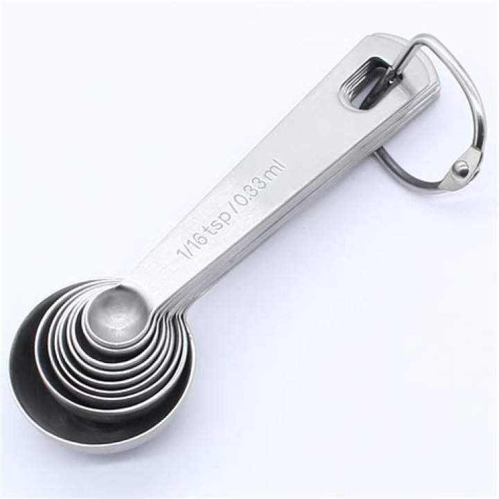 How do you measure 1/16 of a teaspoon?