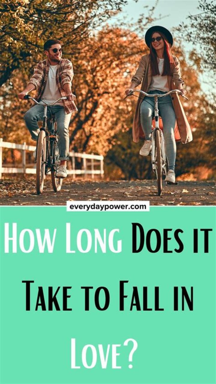 How Long Does It Take to Fall in Love?