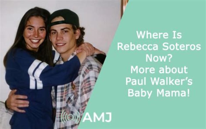 How Long Were Paul Walker And Rebecca Soteros Together?