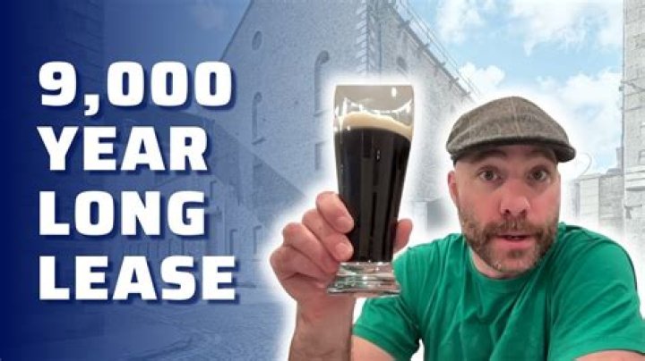 How The Guinness Brewery Signed A 9,000-Year Lease
