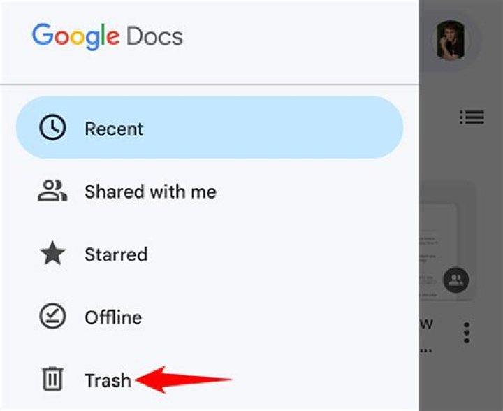 How to Access the Google Docs Trash