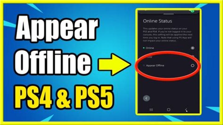 How to Appear Offline on PS5