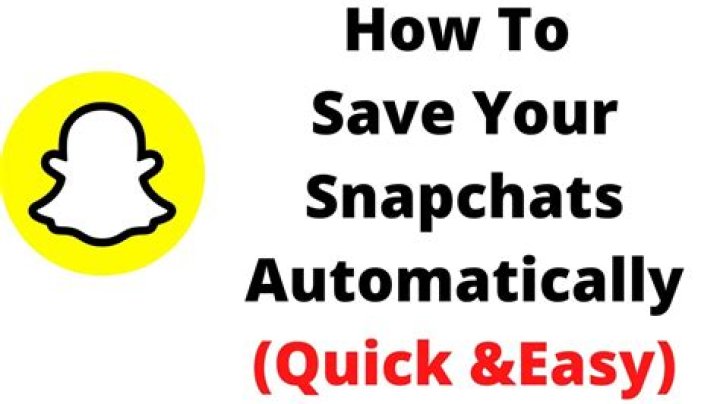 How to automatically save your snapchat stories