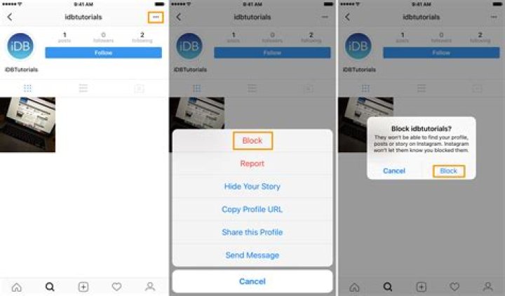 How to block someone on instagram