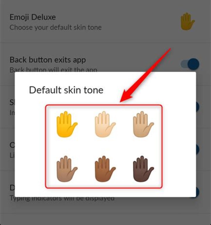 How to change slack’s default emoji skin tone