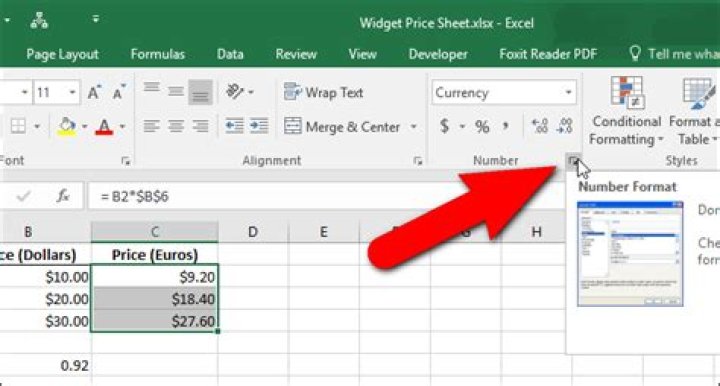 How to Change the Currency Symbol for Certain Cells in Excel