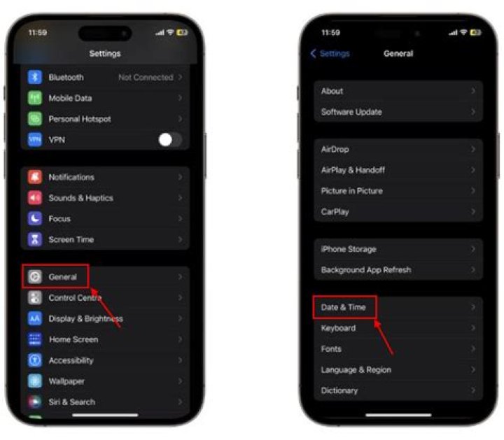 How to change time on iPhone