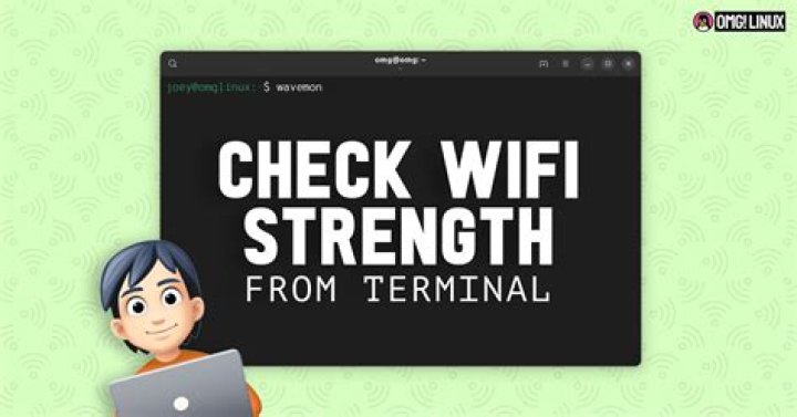 How to check your wi-fi signal strength
