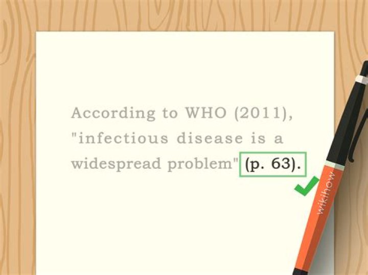 How to cite the who in apa