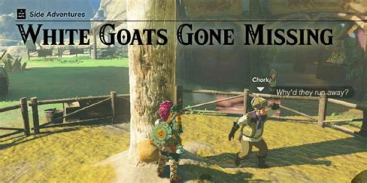 How To Complete White Goats Gone Missing in Zelda Tears of the Kingdom