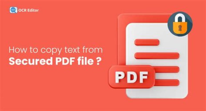 How to Copy Text From a PDF