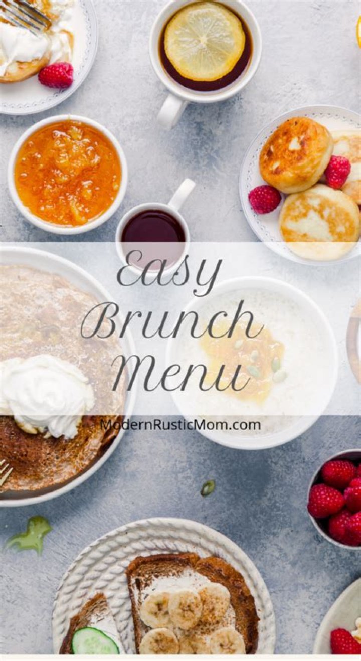 How to Create a Brunch Menu