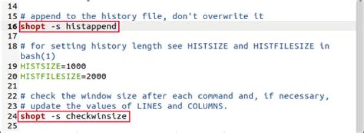 How to customize the bash shell with shopt