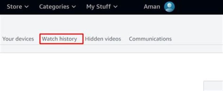 How to Delete Amazon Prime Watch History