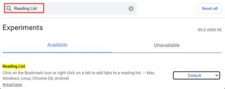 How to Disable and Remove the Google Chrome Reading List