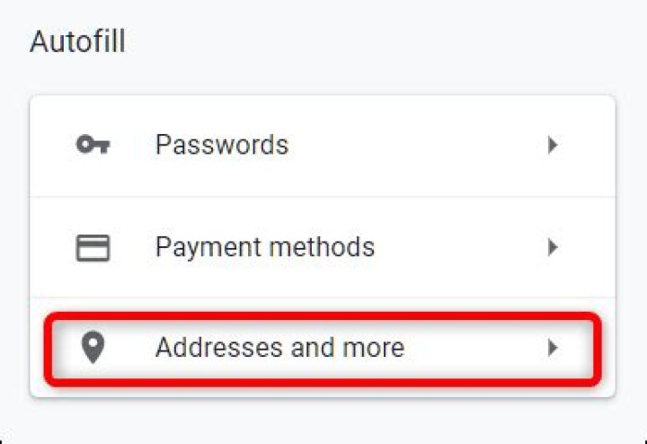 How to disable form autofill in google chrome