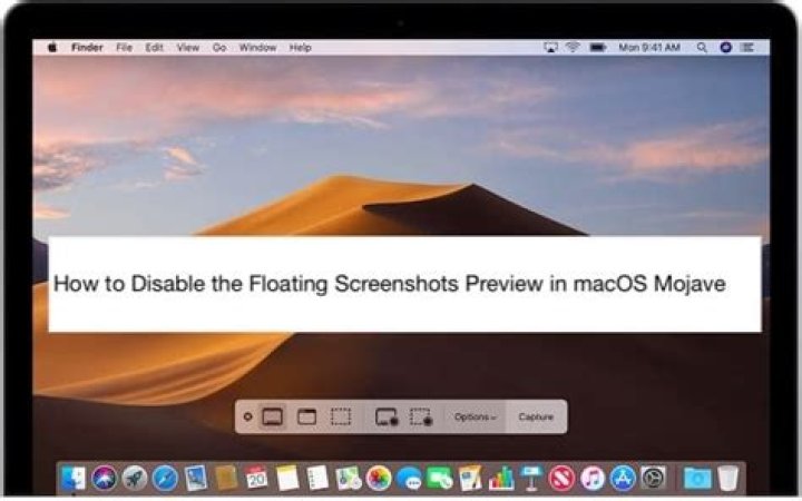 How to disable macos mojave’s floating screenshot thumbnail