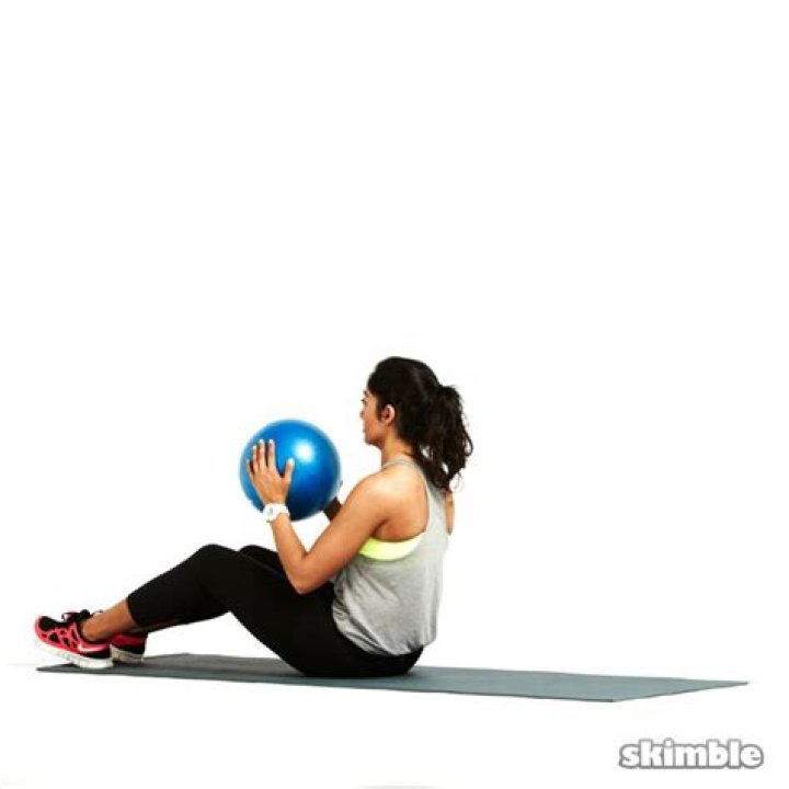 How to do sit ups with an exercise ball