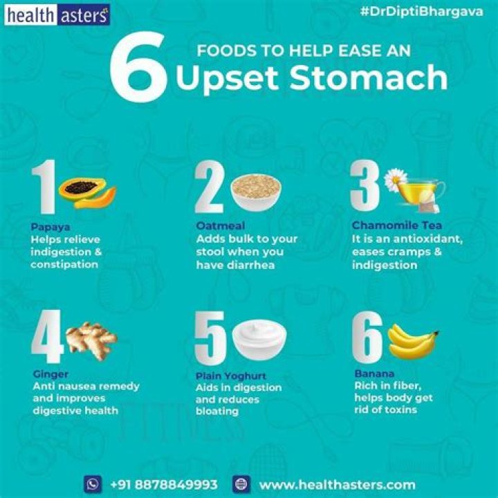 How to Eat the Right Foods to Settle an Upset Stomach