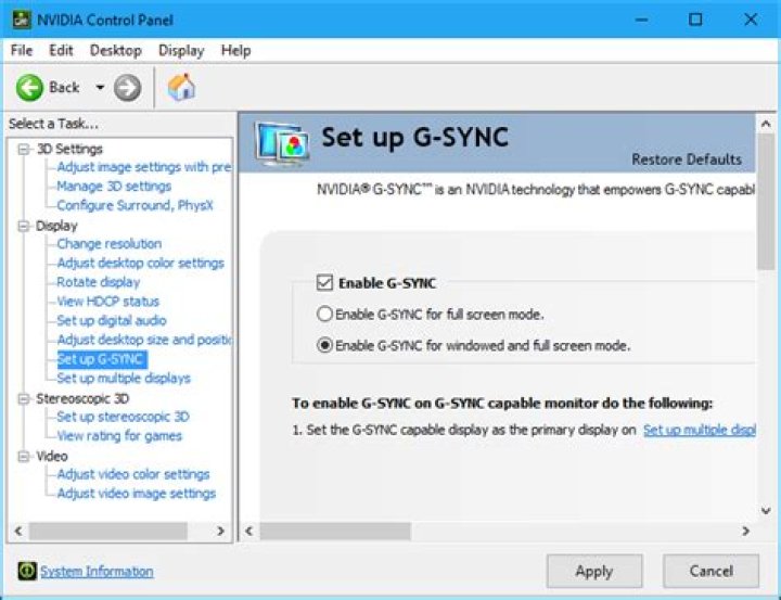How to Enable, Optimize, and Tweak NVIDIA G-Sync