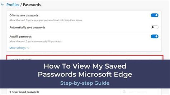 How to Export and Delete Saved Passwords in Microsoft Edge