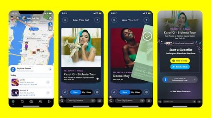 How To Find Live Events On Snapchat With The Ticketmatcher Feature