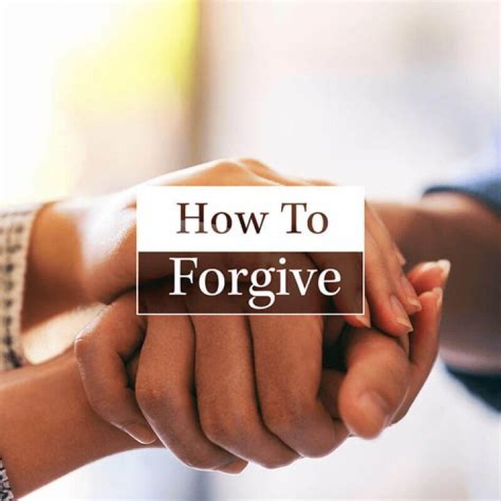 How to forgive