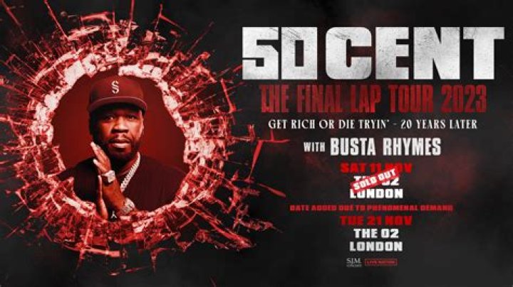 How to get 50 Cent tickets as sale for UK tour goes live today