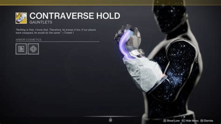 How to Get Contraverse Hold Exotic Warlock Gauntlets