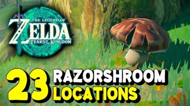 How To Get Razorshrooms in Zelda: Tears of the Kingdom