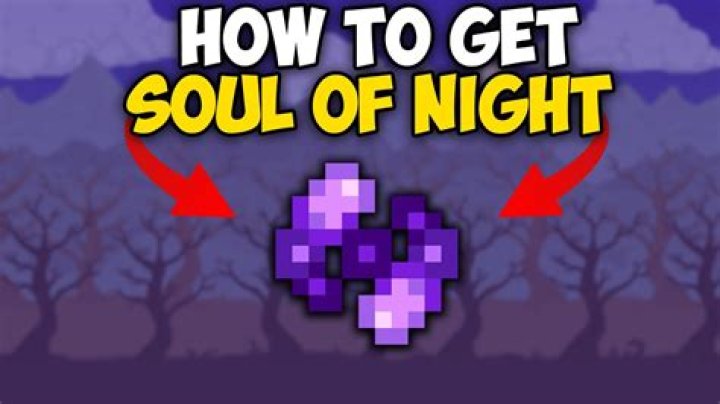 How to Get Soul of Night in Terraria