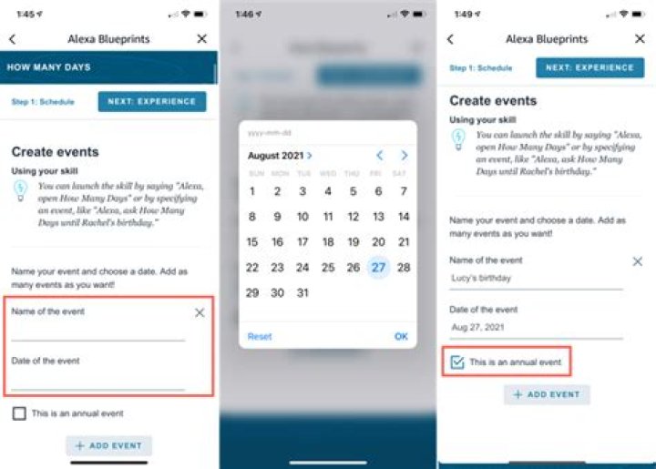 How to Have Alexa Count the Days to Your Event