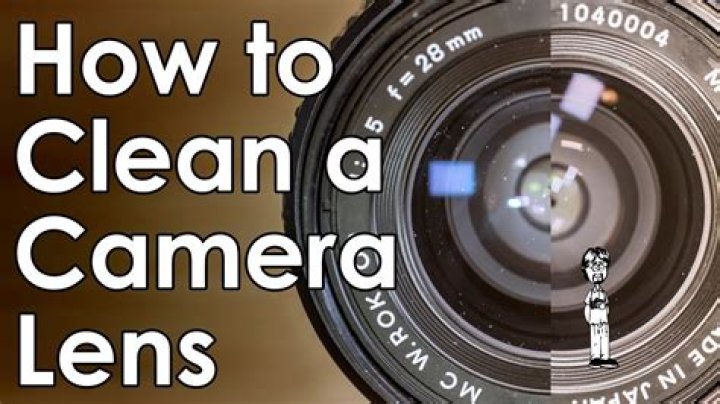 How to keep your camera lenses clean