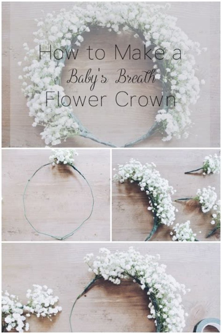 How to Make a Baby’s Breath Crown