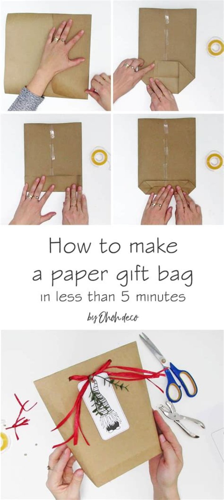 How to make a gift bag