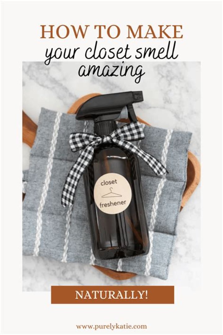 How To Make Your Clothes & Closet Smell Good With Wardrobe Freshener