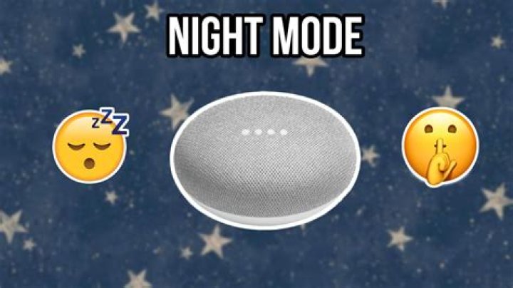 How to make your google home quieter at night