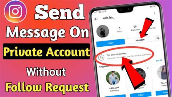 How to Message a Private Account on Instagram