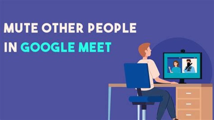 How to mute other people in google meet