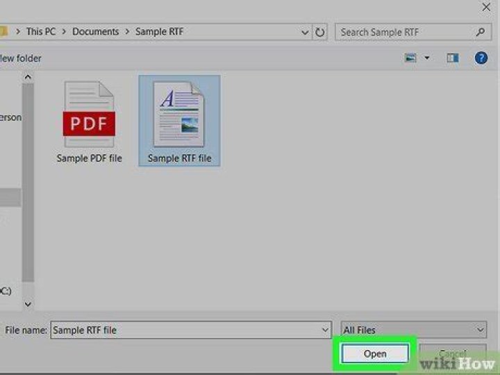 How to Open Rtf Files