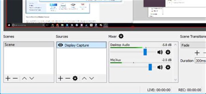 How to record your desktop and create a screencast on windows