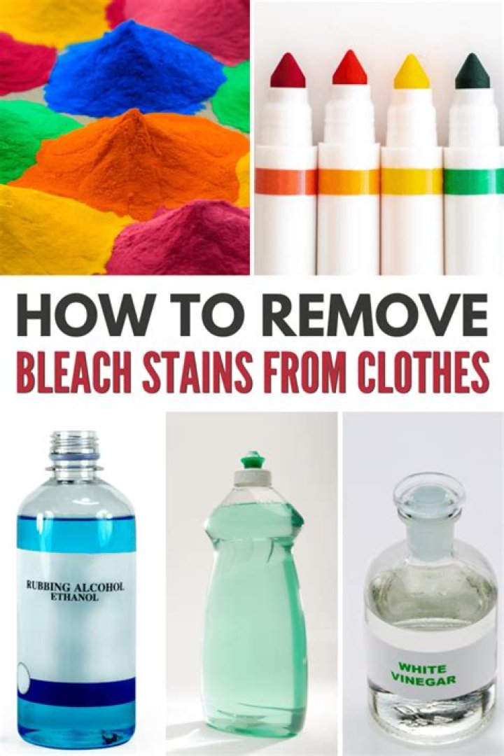 How to Remove Bleach Stains: Laundry Pros' Top Tips