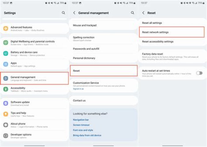 How to Reset Network Settings on a Samsung Galaxy Phone