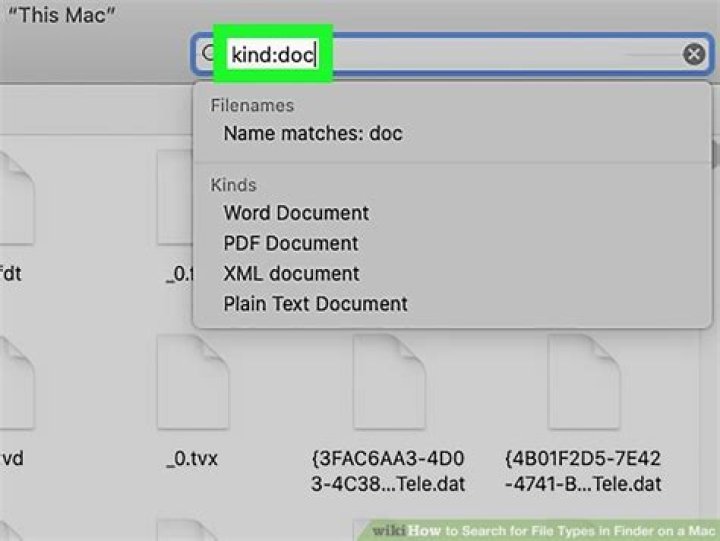 How to Search for File Types in Finder on a Mac