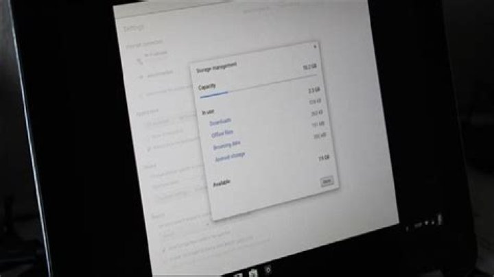 How to see what’s taking up space on your chromebook