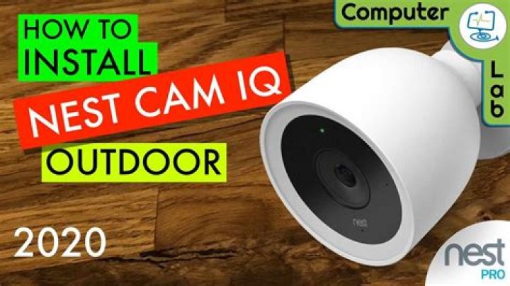 How to set up the nest cam